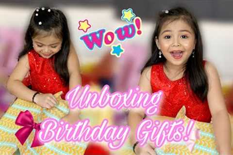 WHAT SHE GOT FOR HER BIRTHDAY! | UNBOXING 1000 GIFTS