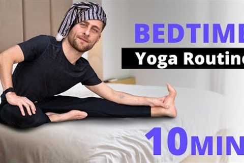 10-Min Bedtime Stretching Exercises – Pre-sleep Flow (beginners)