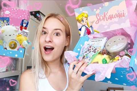 AUGUST SOKAWAII UNBOXING ✨🌙 JAPANESE KAWAII SUBSCRIPTION BOX!!!