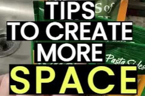 Prepping - Prepper Pantry - Kitchen Storage - Organization Tips - Small Pantry Organization Ideas