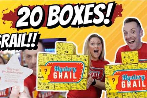 GRAIL!! 20 box Mystery Grail Funko pop Mystery box Unboxing!