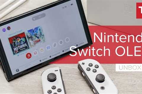 Nintendo Switch OLED unboxing &amp; review