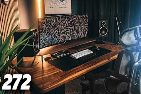 Room Tour Project 272  - BEST Desk &amp; Gaming Setups!