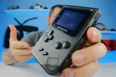 Retro Mini 2 Inch Handheld Game Console with Built-in Games