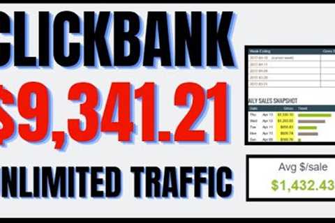 How To Get Unlimited Paid Traffic To Your Clickbank Affiliate Link
