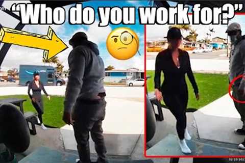Who Do You Work For? (Caught on Ring Doorbell)