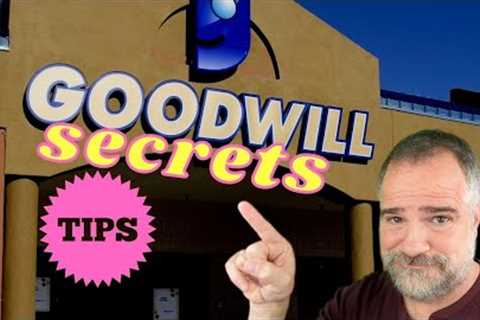 10 GOODWILL SECRETS Thrift Store Tips &amp; Tricks
