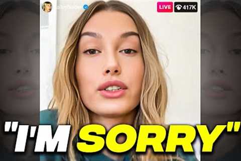 Hailey Bieber FINALLY Publicly Apologizes To Selena Gomez.. (IG LIVE)