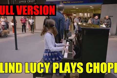FULL VERSION: Blind girl, Lucy, with neurodiversity stuns crowd with Chopin piano performance!