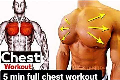 The Best Home Chest Workout (No Equipment Needed) #fitnesstransformation #workout
