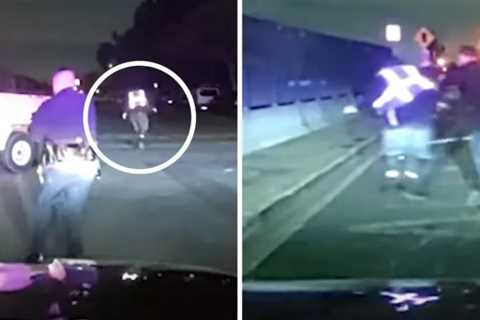 Video Shows Man Attempting to Escape Police on Skateboard After High Speed Chase
