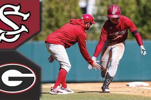 #16 South Carolina vs Georgia Baseball Highlights | 5 HOMERUNS | College Baseball Highlights 2023