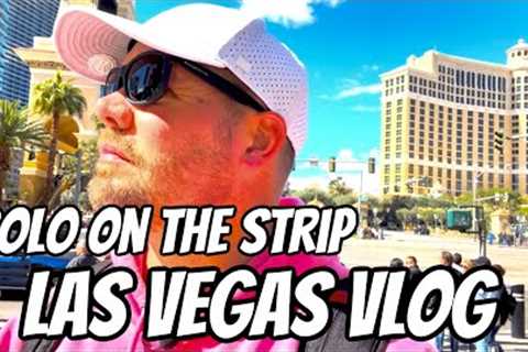 How to spend five CHEAP hours on the Las Vegas Strip - Solo!  A February 2023 Vegas Trip Vlog