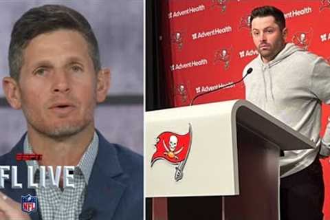 NFL LIVE | Never gonna be Tom Brady! - Dan Orlovsky respond to Baker Mayfield content with Bucs
