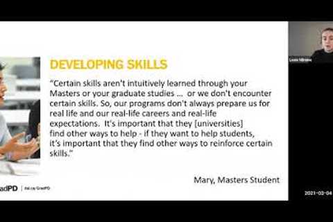 Cultivating Career Readiness: Professional Development for Graduate Students &amp; Post-Doctoral..