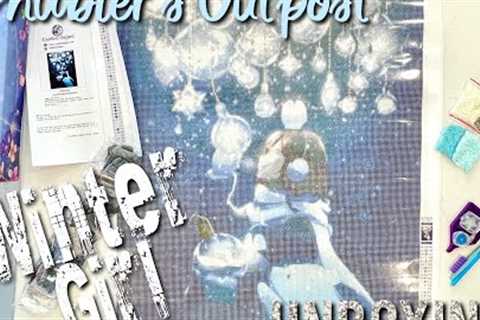 My First Enabler's Outpost Diamond Painting Unboxing | Winter Girl By Shutterstock | Absolutely Love