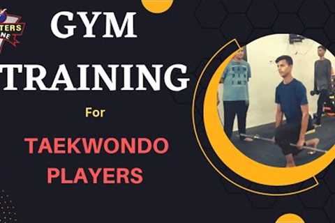 GYM TRAINING.STRENGTH AND CONDITIONING TRAINING . #gym #gymtime #taekwondo #trending #games #viral
