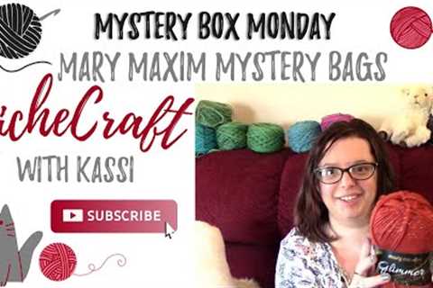 🧶Mystery Box Monday: Mary Maxim Unboxing!🧶| Nichecraft with Kassi | 📦 March 2023