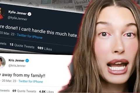 Hailey Bieber GONE MAD  After Being CANCELLED by Kar Jenners