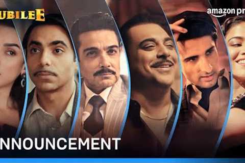 Jubilee - Announcement | Aditi, Aparshakti, Prosenjit, Ram, Sidhant, Wamiqa | Prime Video India