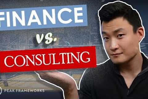 Finance vs. Management Consulting
