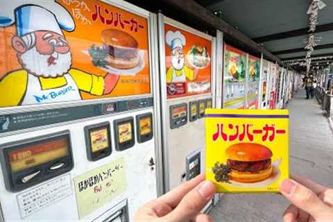 Vending Machine Extravaganza in JAPAN: Over 100 Machines Selling Everything from Burger to Umbrella