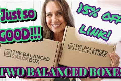 Oh YUMMMM! The Balanced Co. Healthy Snack and Lifestyle Box Subscriptions Unboxing