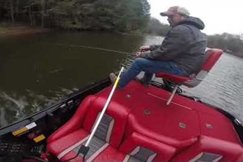 Freezing Rain!!! Cold Tournament at (Wood Creek Lake)