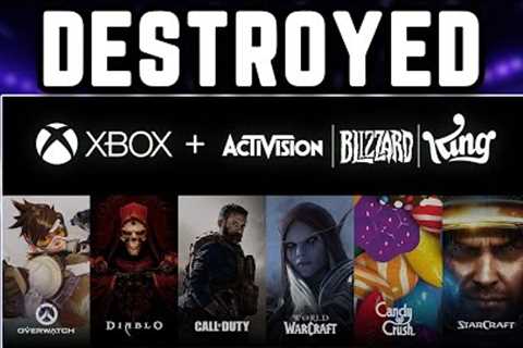 Xbox DESTROYS PlayStations ARGUMENTS in Activision Blizzard Acquisition Battle