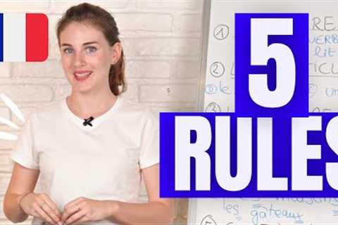 The Basics of French Grammar for Beginners | 5 Rules You Need to Know