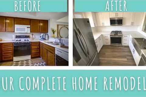 Townhouse Remodel: Before and After Renovations