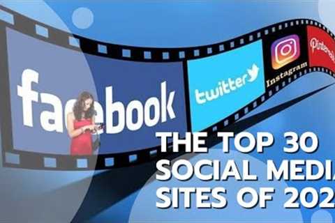 🔥30 Top Social Media Sites to Consider for Your Brand In 2023/Top 30Social Media Platforms..