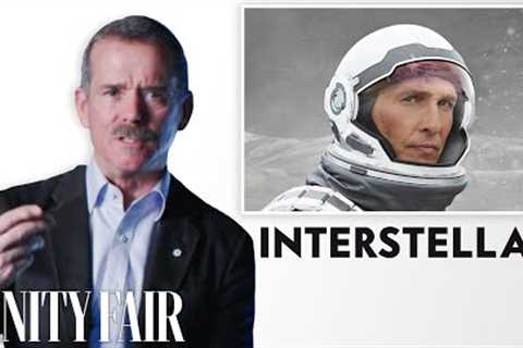 Astronaut Chris Hadfield Reviews Space Movies, from 'Gravity' to 'Interstellar' | Vanity Fair