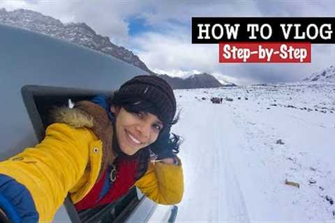 How to Vlog in 4 Simple Stages - A Beginner's Guide to Vlogging (ft. Mohnish Doultani)