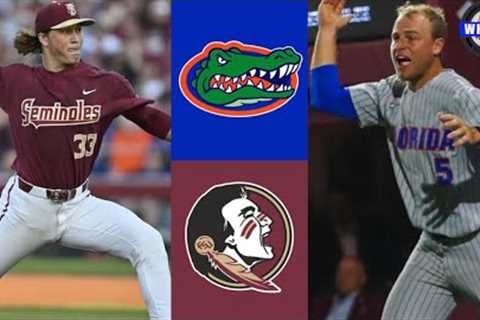 #3 Florida vs Florida State Highlights (Great Game!) | 2023 College Baseball Highlights