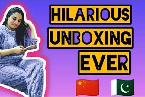 Online shopping fun in china 🇨🇳 🤣🤣 | funniest unboxing | Lahori girl in china