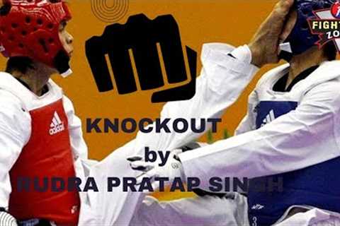 WAIT FOR KNOCKOUT (RUDRA PRATAP SINGH) #taekwondo #trending #viral #fight #sports #youtube #knockout