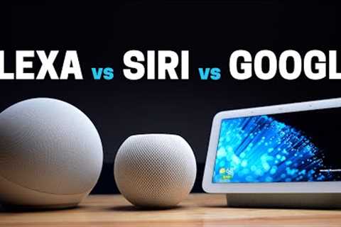 Ultimate Smart Assistant Showdown 2023! Alexa vs Siri vs Google