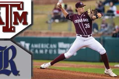 Rice vs #21 Texas A&amp;M Baseball Highlights (THRILLING GAME) College Baseball Highlights 2023
