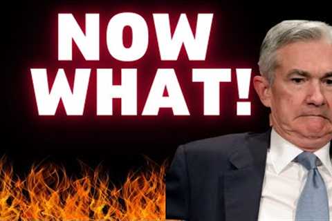 IS THE FED TRYING TO CRASH THIS STOCK MARKET?  WHAT IS JEROME POWELL SAYING NOW?