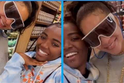 Beautiful ‼️RIHANNA MAKES FAN'S DAY BY STOPPING FOR 'GENUINE CONVERSATION' IN SUPERMARKET