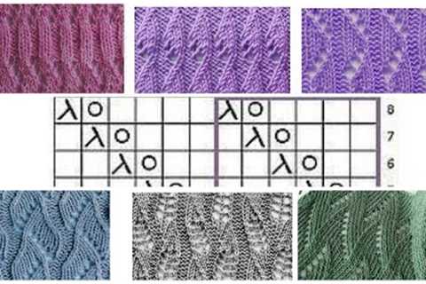 UKRAINIAN PATTERNS AND SCHEMES OPENWORK PATTERNS WITH SPOKES + SCHEMES. KNITTING.