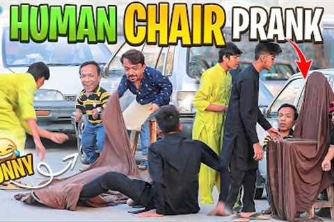 Fake Chair Prank in Public - @NewTalentOfficial