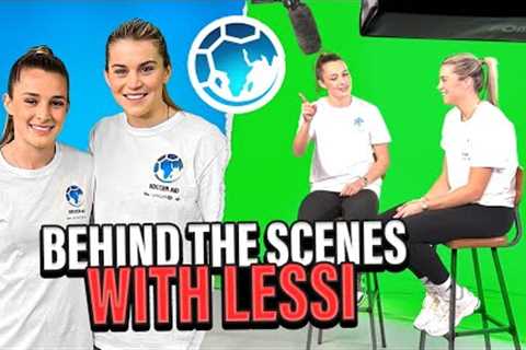 Soccer Aid Behind The Scenes With ALESSIA RUSSO | Ella Toone Vlogs