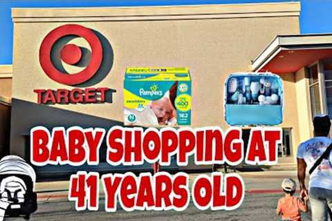 Baby Shopping and Family Trip To Target Vlog Edition| Geriatric Pregnancy At 41 Years Old