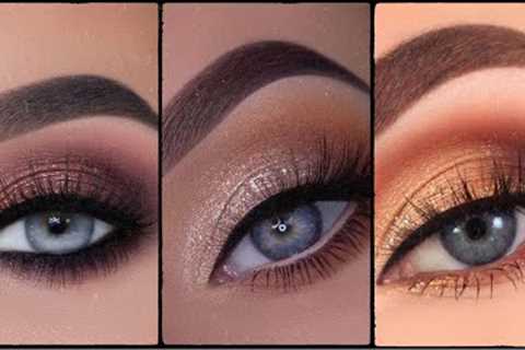 6 Smokey &amp; Glitter Eye Makeup Tutorial’s | Step by Step Easy Party Eye Makeup | Olad Beauty