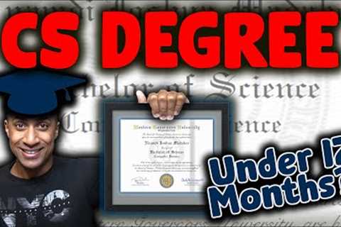 WGU Computer Science Degree - 2 MONTH SPEED RUN | Most Efficient Online CS Degree