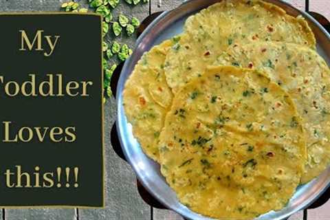 Healthy Recipe For Picky Eaters| Aloo Chapati For Toddlers| Weight Gaining Baby Food| Lunchbox Idea