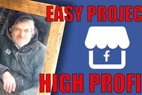 Incredibly Easy Pallet Woodworking Project That SELLS FAST