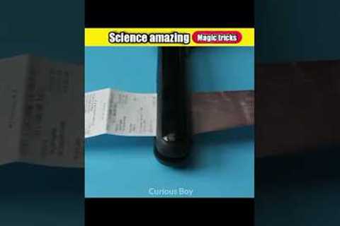 Science amazing magic trick PT-10😱 | Experiment #shorts #magic #viral #trending @CuriousBoy1K